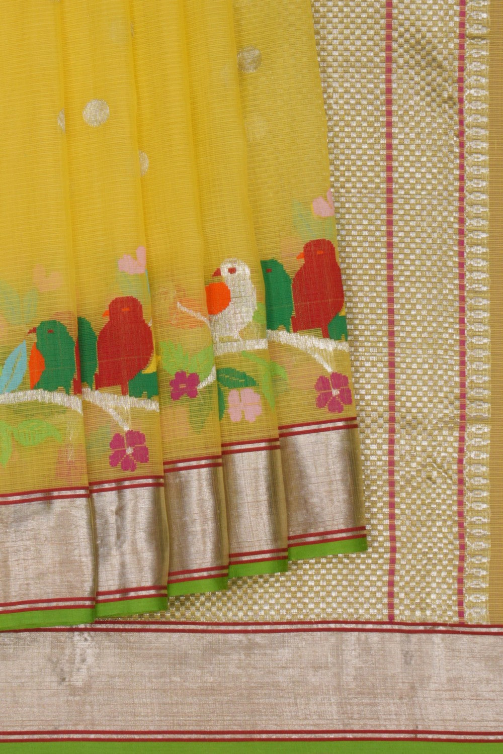 Image of Kota Light Green Saree